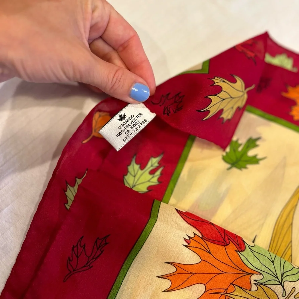 Whimsical Fall Scarf
